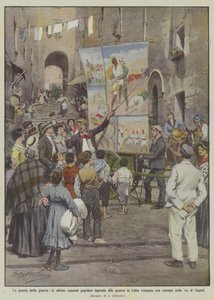 La poésie de la guerre, les dernières chansons populaires inspirées par la guerre en Libye sont maintenant...