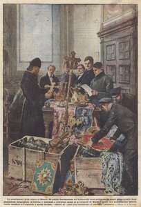 Le pillage des églises en Russie - Achille Beltrame