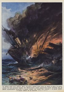 Le massacre des navires anglais