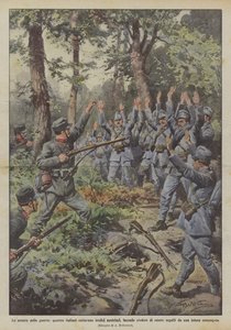 Les ruses de la guerre, quatre Italiens capturent treize Autrichiens, en leur faisant croire qu