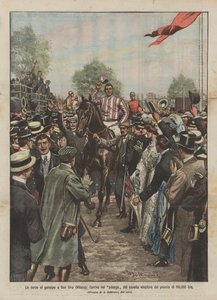 Les courses au galop à San Siro (Milan), l
