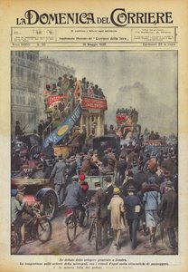 Les délices de la grève générale à Londres - Achille Beltrame