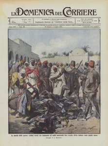 Les tromperies de la guerre, soldats turcs qui trompent les Arabes en leur montrant de vieux uniformes