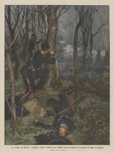 Les victimes du devoir, carabiniers tués et blessés dans un conflit avec des braconniers à Bolgheri - Achille Beltrame