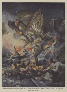 Les victimes du devoir, employés postaux qui, lors du terrible affrontement de Melun (France), sont allés