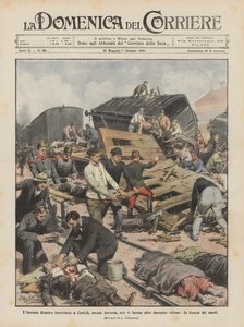 La catastrophe ferroviaire à Contich, près d