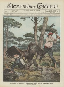 Lutte acharnée entre un pêcheur et un aigle qui l