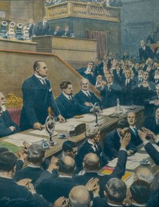 MUSSOLINI, Benito (1883-1945). Politicien fasciste italien, duce d