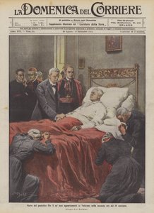 Mort du pontife Pie X dans ses appartements au Vatican à la deuxième heure du 20 courant