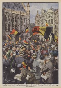 Sur la Grande Place de Bruxelles, le peuple s