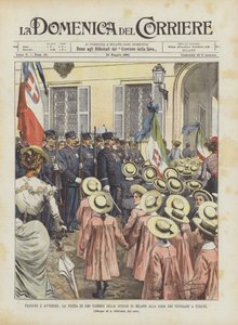 Passé et avenir, la visite de 1500 enfants des écoles de Milan à la maison des vétérans à Turate
