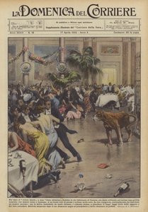 Pour donner une touche locale à une fête abyssinienne organisée dans un restaurant de Cannes
