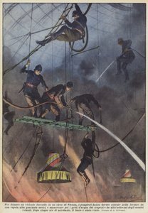 Pour maîtriser un violent incendie dans un cirque de Vienne, les pompiers ont dû entrer dans