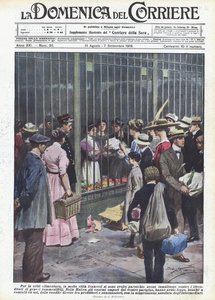 En raison de la crise alimentaire, de nombreuses scènes tumultueuses ont eu lieu dans plusieurs villes françaises - Achille Beltrame
