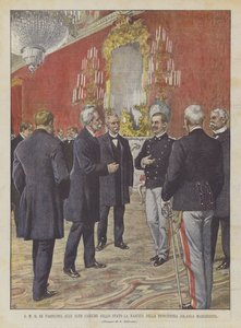 SM le roi informe les hautes charges de l