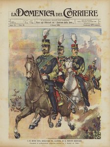 SM Mutso Hito, empereur du Japon, et le prince héritier - Achille Beltrame