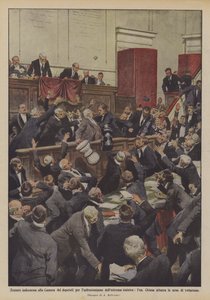 Scènes indécentes à la Chambre des députés pour l