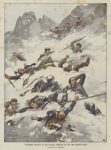 Écoliers surpris par une avalanche lors d