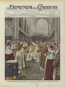 Cérémonie solennelle du couronnement de George V comme Roi d