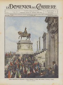 Inauguration solennelle du monument à Victor-Emmanuel II à Rome, le matin du dimanche 4 juin