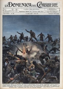 Guerre civile espagnole : Une division de volontaires italiens fuyant l