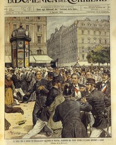 Lutte pour et contre les congrégations religieuses en France, 3 août - Achille Beltrame