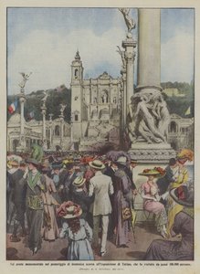 Sur le pont monumental l