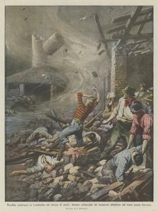 Terrible orage en Lombardie avec des dizaines de morts, fournaise écrasée par la cheminée