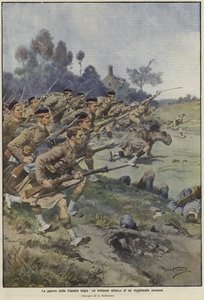 La guerre en Flandre - Achille Beltrame