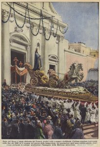 Torre del Greco a été détruite par le Vésuve treize fois et toujours reconstruite - Achille Beltrame
