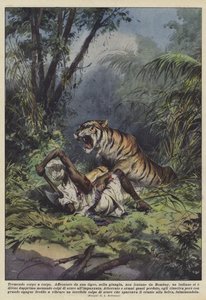 Corps à corps terrible - Achille Beltrame