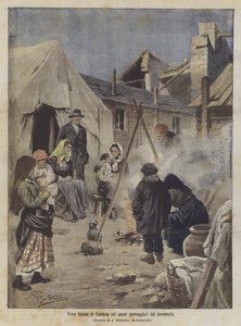 Triste Noël en Calabre dans les villages endommagés par le tremblement de terre - Achille Beltrame