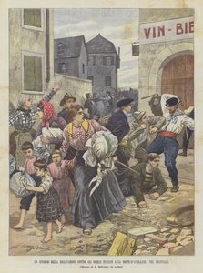 Un épisode du soulèvement contre les ouvriers italiens à La Motte-d