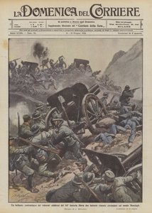 Une brillante contre-attaque des courageux Calabrais du 141e d