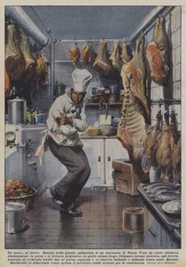 Un cuisinier au frais