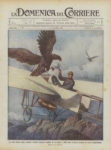 Un fait sans précédent, aviateur français attaqué par un aigle à 2000 mètres d