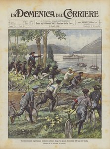 Une expérience cycliste-militaire intéressante le long de la rive bresciane du lac de Garde - Achille Beltrame