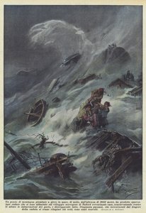 Un morceau de montagne tombé à pic dans la mer, de nuit, depuis une hauteur de 1800 mètres ?
