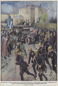 Un cortège pittoresque en Angleterre - Achille Beltrame