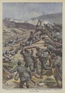 Un piège puni, sortis des tranchées pour une fausse reddition des Autrichiens, nos soldats...