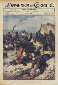 Une bataille entre gitans - Achille Beltrame