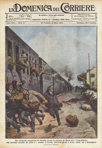 Une bataille sanglante en Irlande, près de la gare d
