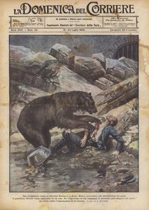 Une scène dramatique au Jardin Zoologique de Rome