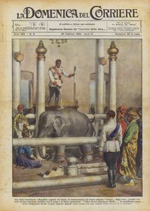 Une fête exceptionnelle à Bangkok, capitale du Siam, la consécration du nouvel éléphant blanc