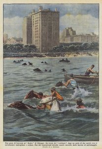 Compétition de rodéo à Chicago