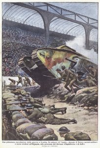 Une reproduction pittoresque de la guerre à Londres - Achille Beltrame