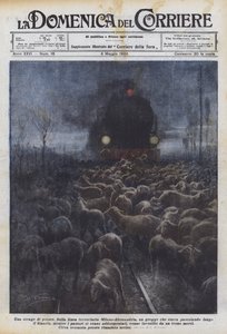 Un massacre de moutons - Achille Beltrame