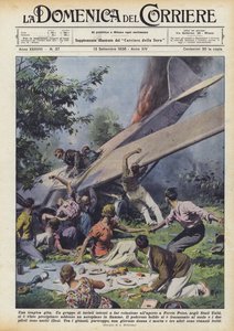 Une excursion tragique - Achille Beltrame