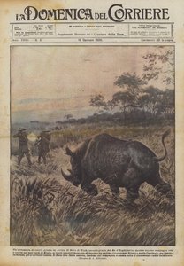 Une aventure de grande chasse en Afrique - Achille Beltrame