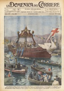 Un spectacle inoubliable, la procession de la Flottille Eucharistique sur la mer de Gênes